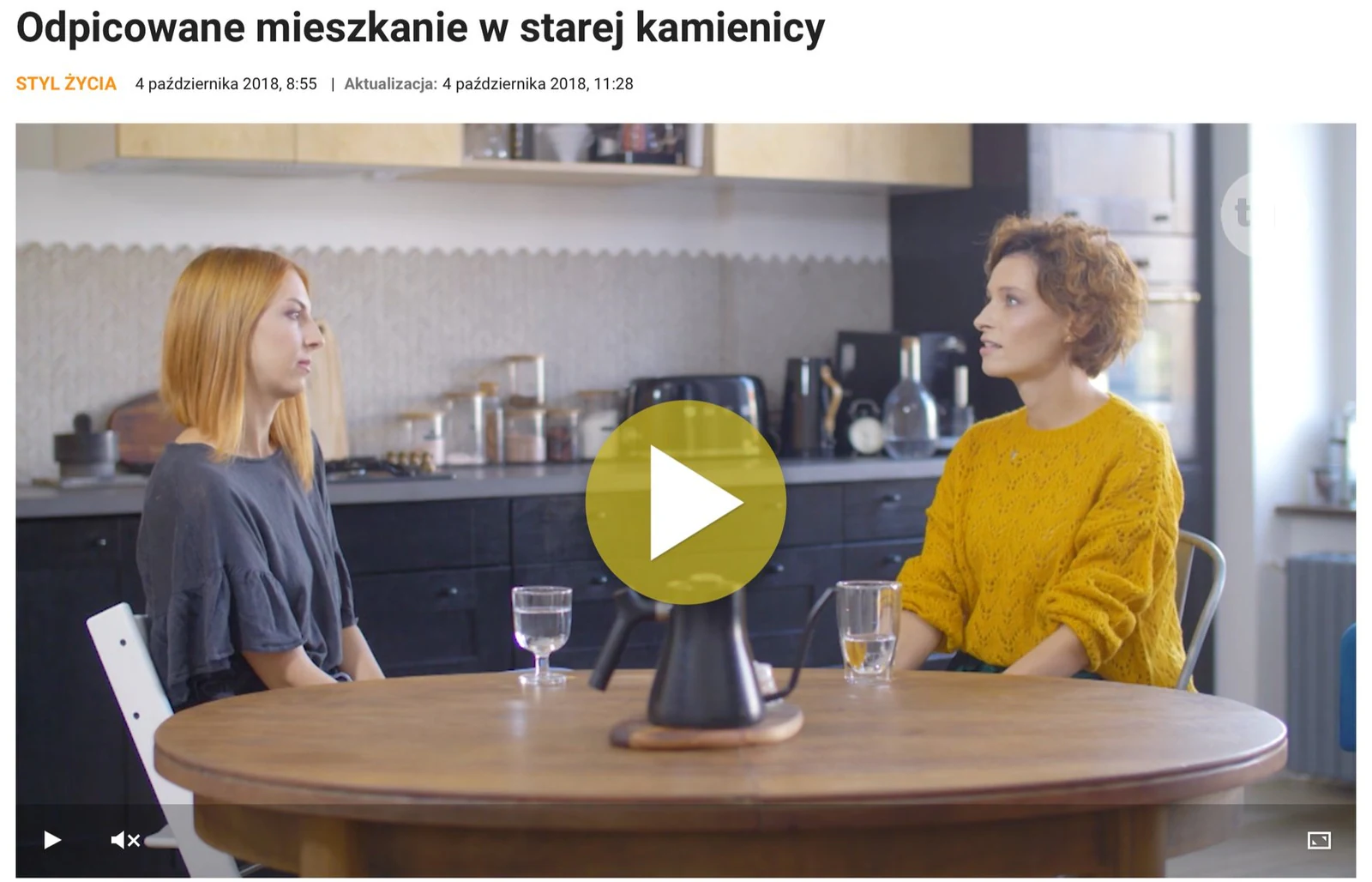 moje mieszkanie w programie 'odpicowane mieszkanie' w Dzień Dobry TVN